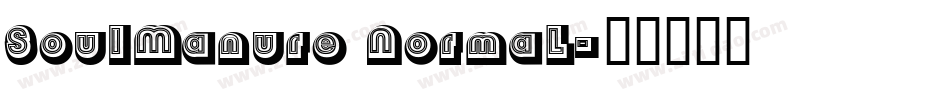 SoulManure NormaL字体转换